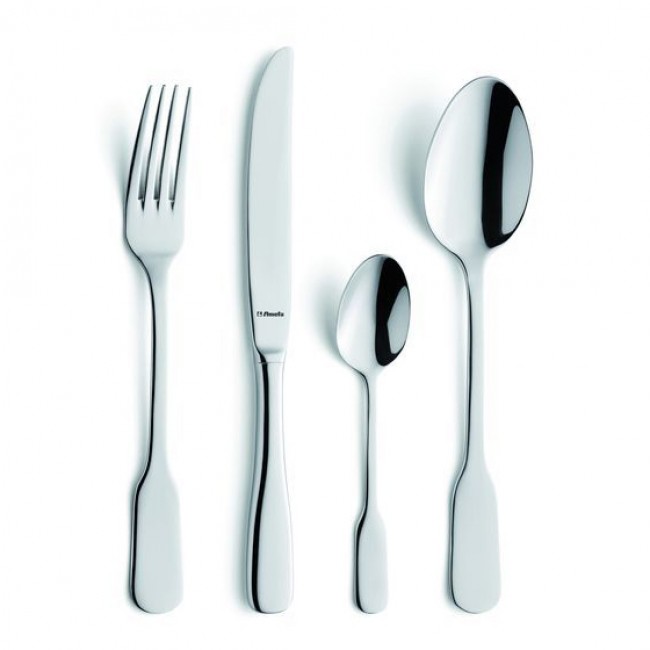 Cuillère à dessert en inox 18/0 2mm - Lot de 6 - Triomphe - Amefa