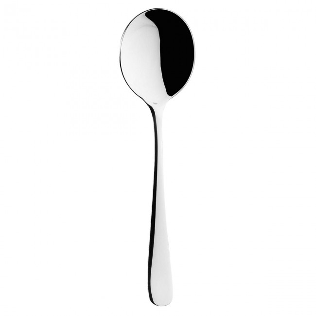 Cuillère à soupe anglaise en inox 18/10 3,8mm finition miroir - Lot de 6 - Aquatic- Guy Degrenne