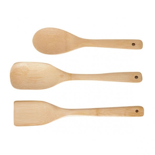 Cuillère en bambou - Set de 3 - Cosy & Trendy