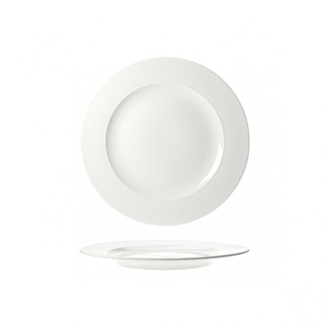 Assiette de présentation ronde blanche 32.8cm - Rings - Cosy & Trendy