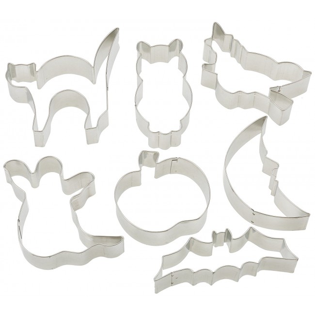 Emporte pièces inox halloween - lot de 7 - Pâtisserie - Ibili