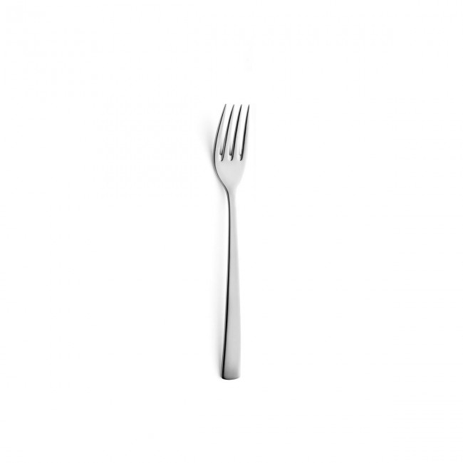 Fourchette à dessert inox 18/10 de 3,5mm finition miroir - Lot de 6 - Aurora - Amefa