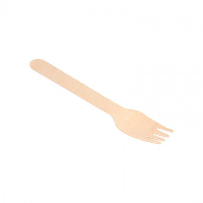 Fourchette en bois écologique 16cm - AZ Boutique