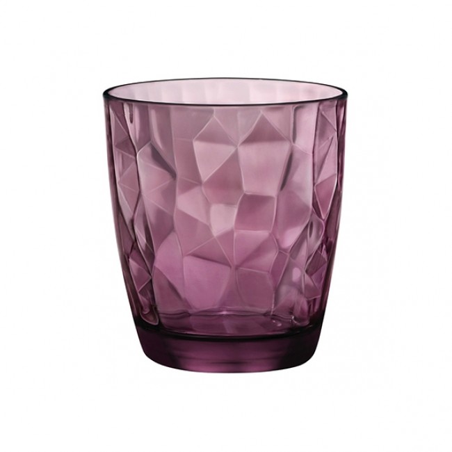 Gobelet forme basse 39 cl mauve - Diamond - Bormioli Rocco