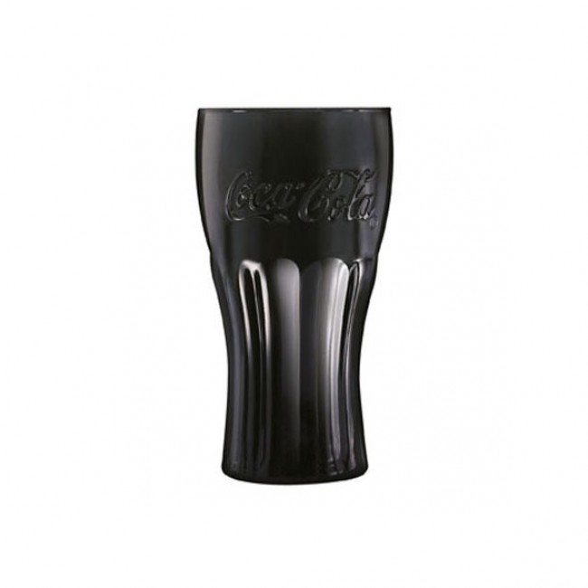  Verre Coca Cola noir 37cl - Gobelet forme haute - Lot de 6 - Coca Cola - Luminarc