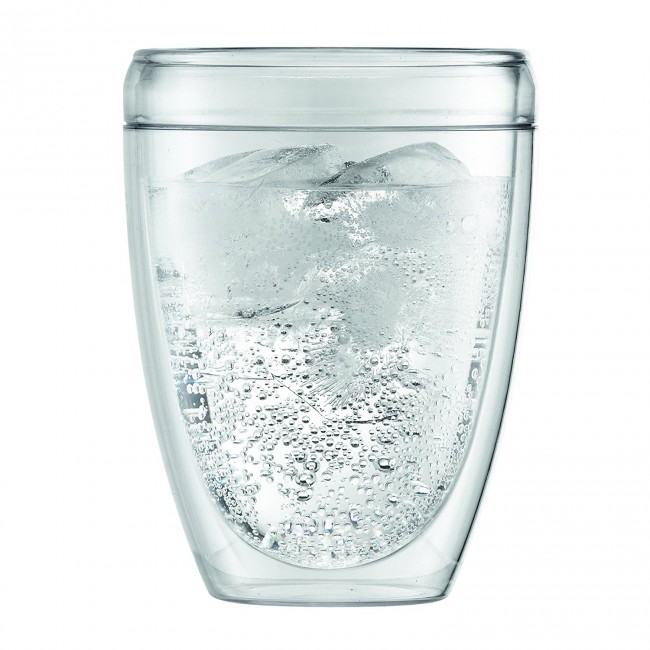 Gobelet en plastique double paroi forme haute 35cl - Pavina - Bodum