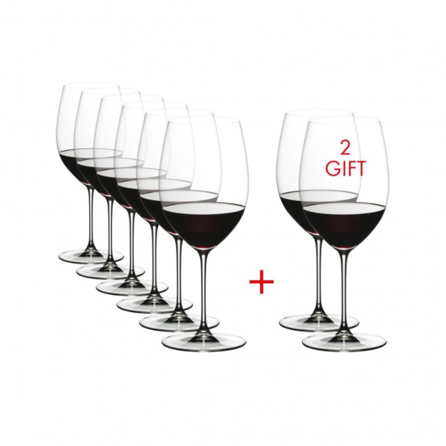Verres à Cabernet/Merlot 62,5cl - Lot de 8