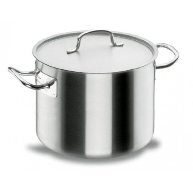Marmite basse induction à couvercle inox 18/10 - Ø 28 cm - Chef Classic - Lacor