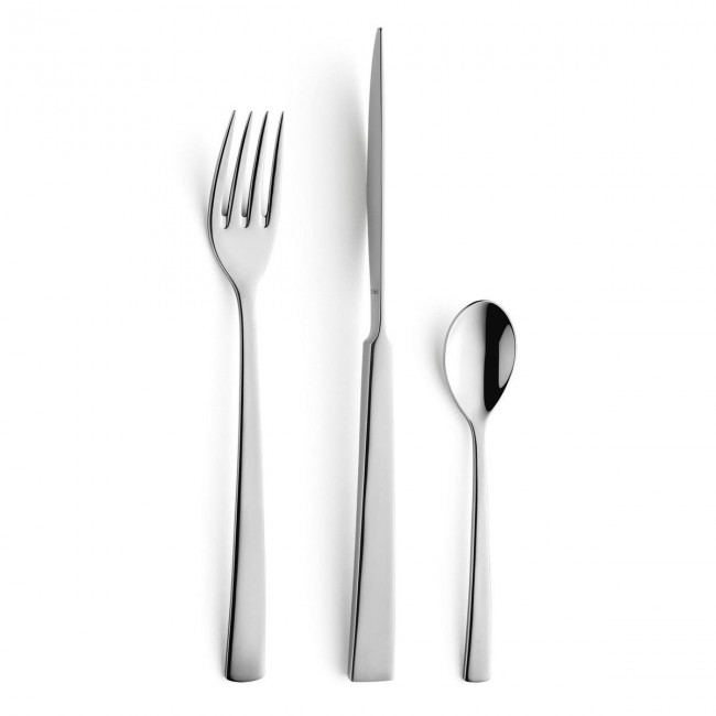 Ménagère 18 pièces Standing inox 18/10 3,5mm finition miroir - Aurora - Amefa