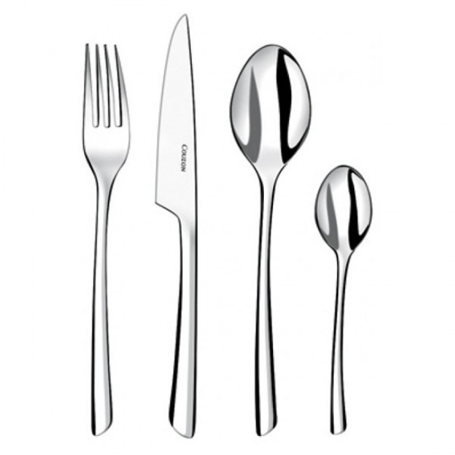 Ménagère 18 pièces en inox 18/10 4mm - J'ai gouté - Couzon