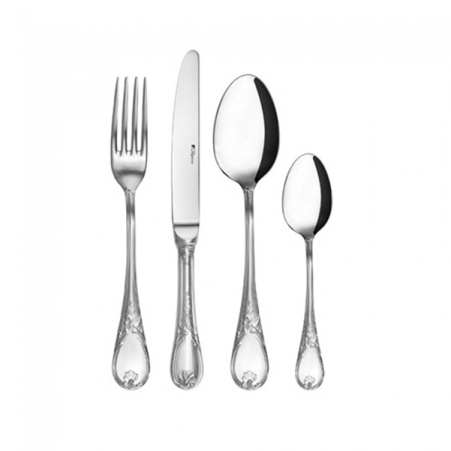 Ménagère 18 pièces en inox 18/10 finition miroir - Marquise - Guy Degrenne