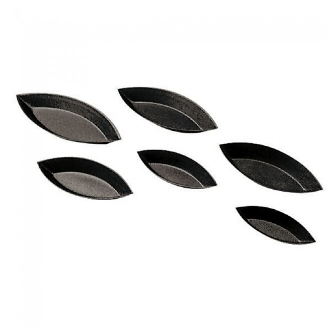 Moule à barquette uni 8cm en métal anti-adhérent - Paderno