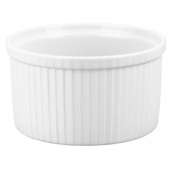 Moule à soufflé haut blanc 270cl en porcelaine 20,5cm - Pillivuyt