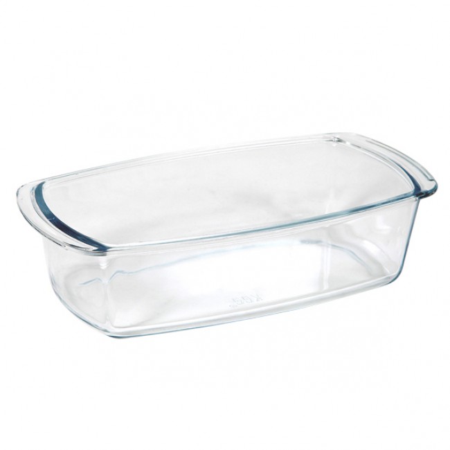 Moule à cake rectangulaire en verre 26.9 x 14cm - 500° - Cosy & Trendy