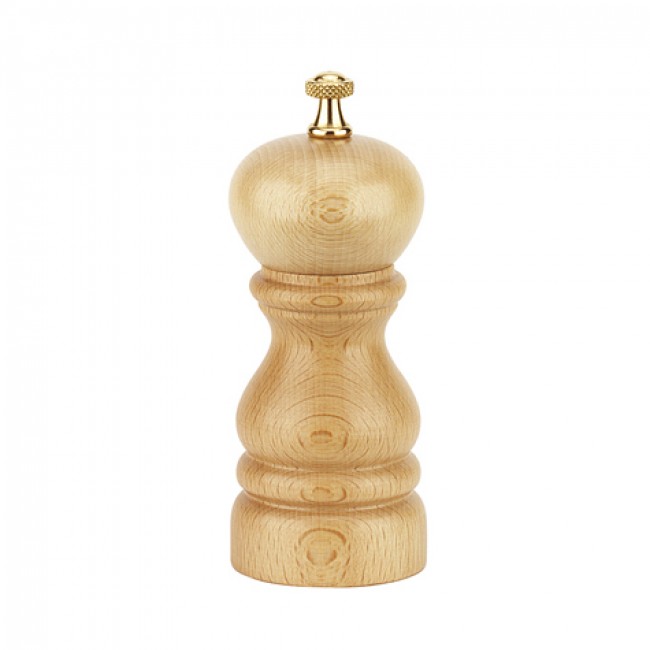 Moulin à poivre 13cm en bois naturel - Roma - Bisetti