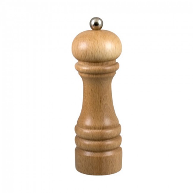 Moulin à poivre 16,5cm en bois naturel - Bologna - Bisetti
