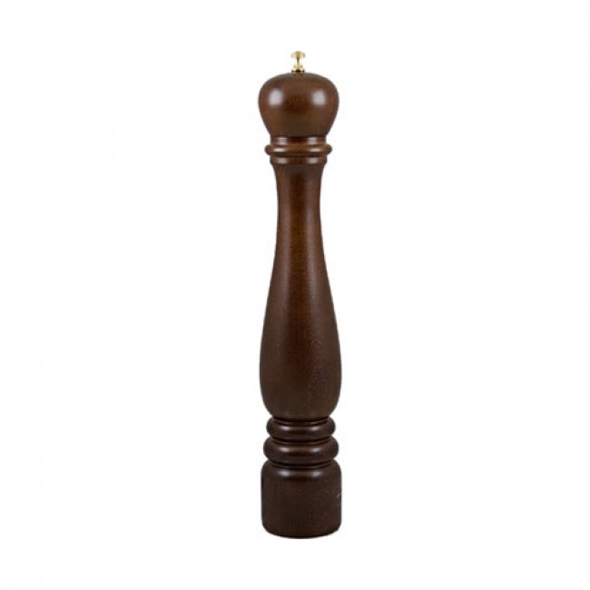 Moulin à poivre 42cm en bois noyer - Roma - Bisetti