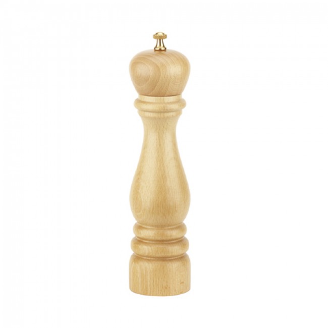 Moulin à sel 25cm en bois naturel - Roma - Bisetti