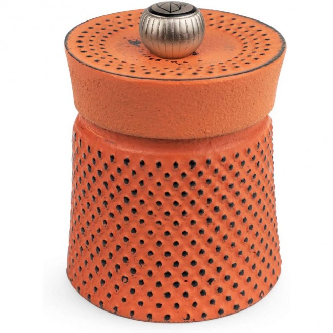 Moulin à poivre en fonte orange 8cm - Bali - Peugeot