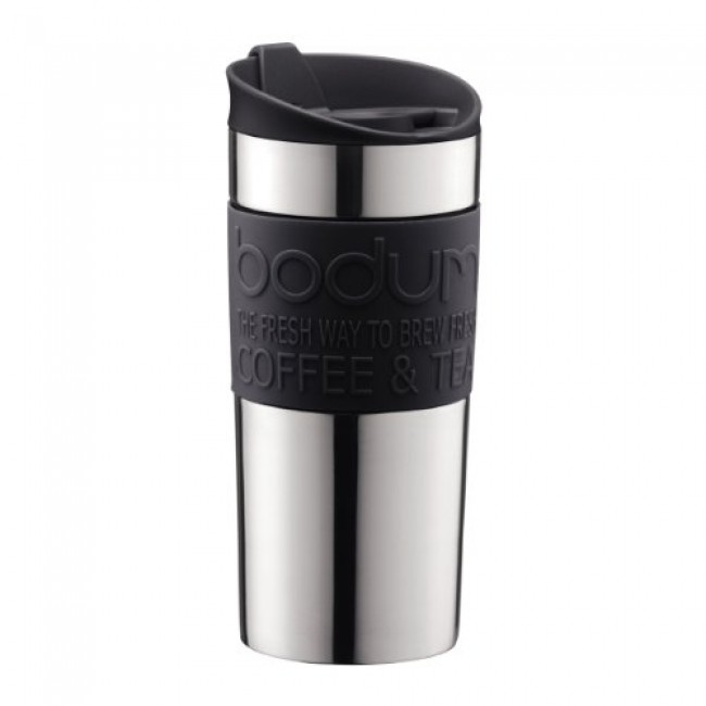 Mug de voyage en inox double paroi 35cl noir  - Travel Mug - Bodum