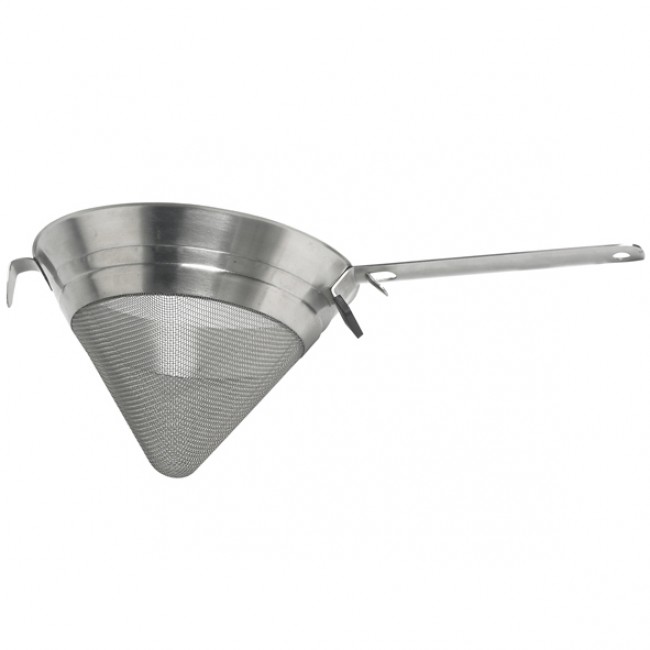 Passoire chinois étamine 20 cm inox avec supports et toile métallique - Cosy & Trendy