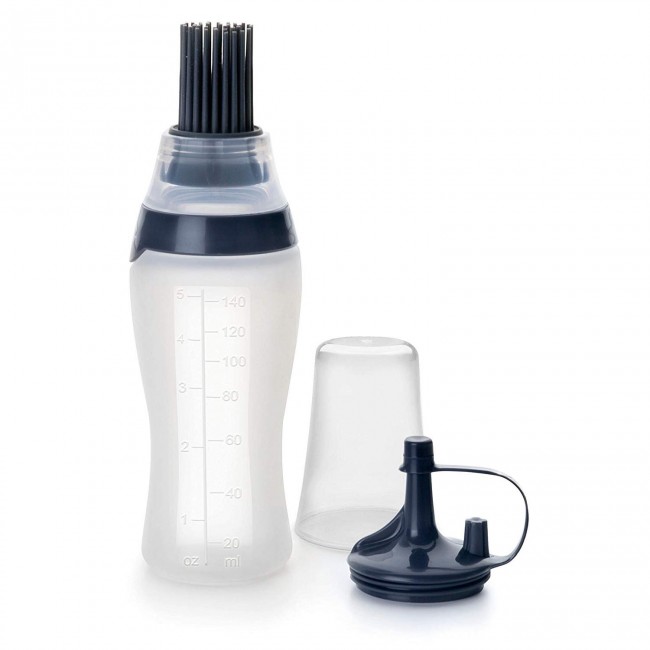 Pinceau distributeur transparent en silicone 15cl - Lacor