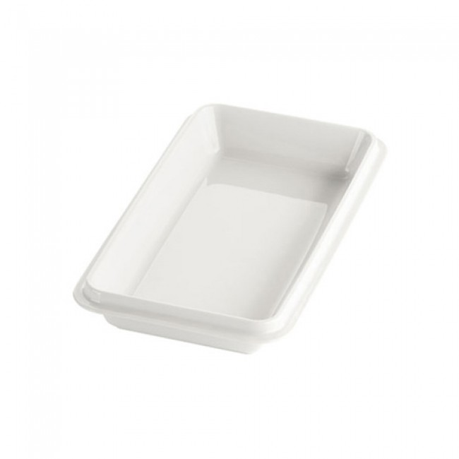 Plat creux rectangulaire GN 1/3 32.5X17.5cm blanc en porcelaine - Evento - Guy Degrenne
