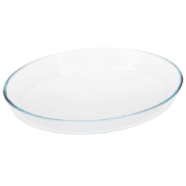Plat à four ovale en verre 30 x 21cm - 500°- Cosy & Trendy