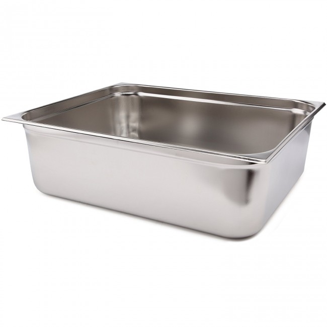 Bac gastronorme GN 2/1 en inox 18/10 53x 65 x 20 cm - Gastronome - Lacor