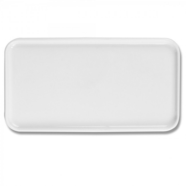 Plateau rectangulaire GN 1/3 32X17.5cm blanc en porcelaine - Evento - Guy Degrenne