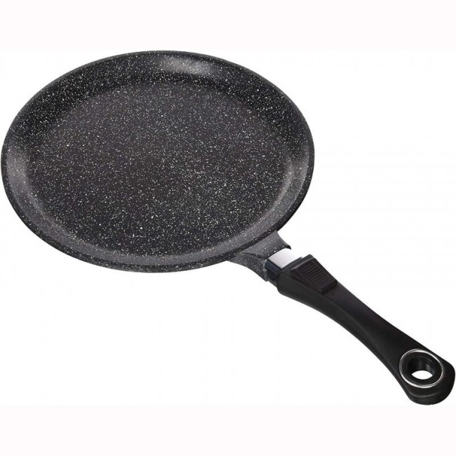 Poêle à crêpes 28 cm façon pierre - en fonte d'aluminium - Premium - Pradel Excellence
