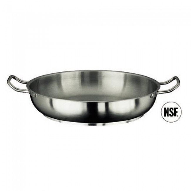 Poêle à paella induction en inox 18/10 - Ø 24 cm - Série 1000 - Paderno