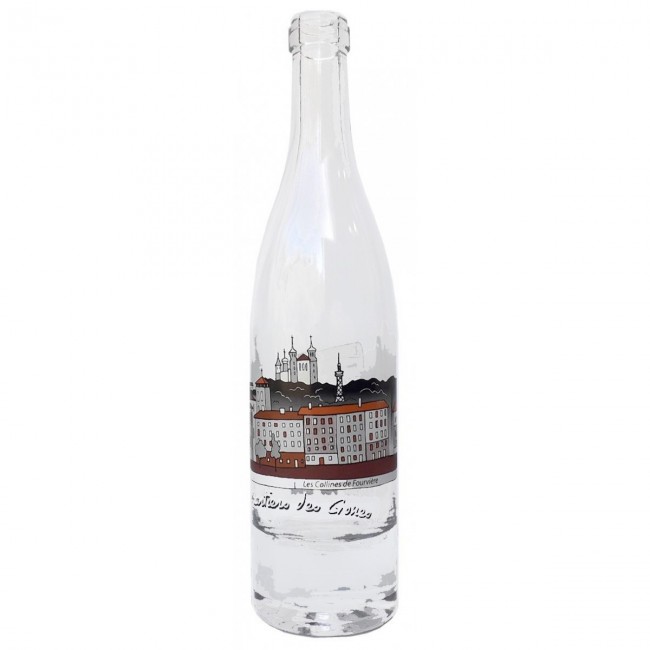 Pot lyonnais - carafe à vin decor fourvière - 46cl - Pot Lyonnais - Minjard