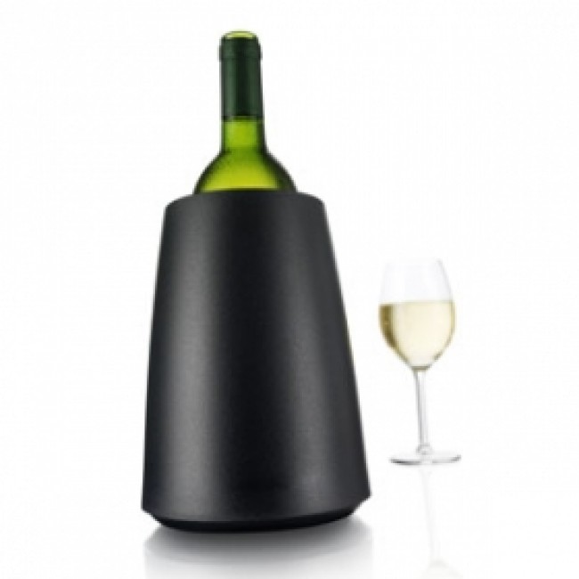Seau refroidisseur vin plastique noir - Elegant Cooler - Vacuvin