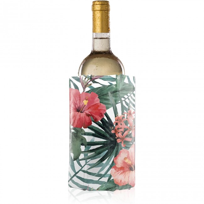Refroidisseur à vin plastique motif botanique - Accessoires vin - Vacu Vin