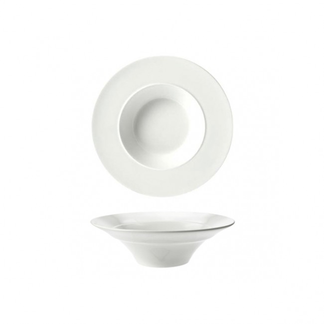 Saladier rond blanc 23.7cm - Rings - Cosy & Trendy