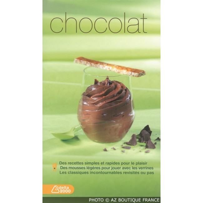 Livre "Chocolat" - 96 pages - Delta 2000 - Dormonval