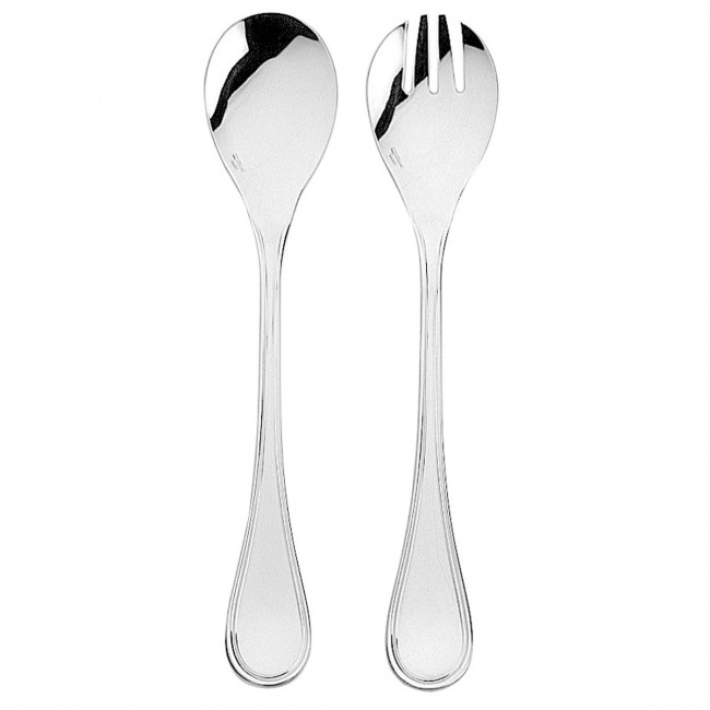 Service à salade en inox 18/10 de 3,5mm finition miroir - A l'unité - Verlaine - Guy Degrenne