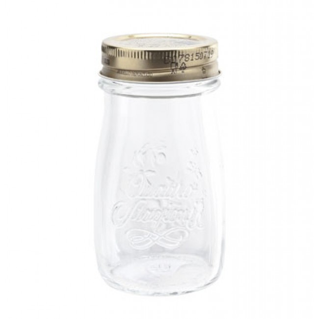 Set de 12 bocaux / pots a confiture conserve 20 cl en verre avec couvercles 56mm - Quattro Stagioni - Bormioli Rocco