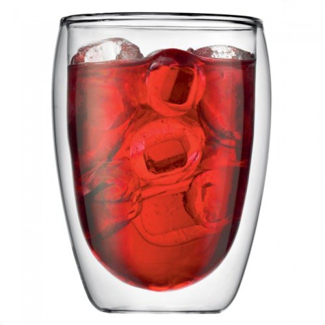 set de 2 gobelets double paroi 35cl - pavina - bodum