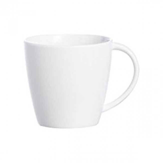 Tasse a anse a the / cafe 12cl en porcelaine blanche - Olea - Chef & Sommelier