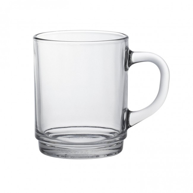 Tasse à déjeuner / Mug 26cl en verre transparent - Lot de 6 - Versailles - Duralex