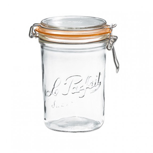 Terrine hermetique en verre 1000g joint 100mm - super - le parfait