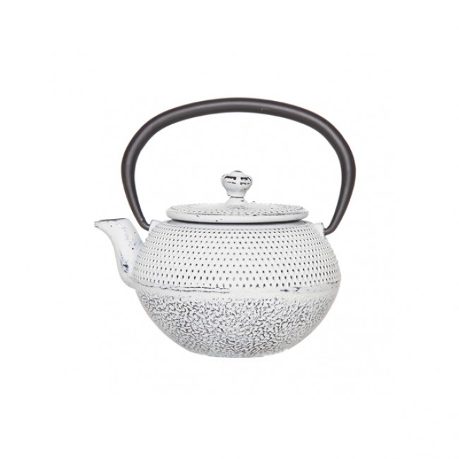 Théière en fonte blanche tous feux 0,35 L - Takara - Cosy & Trendy