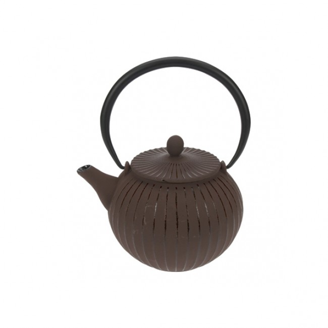 Théière en fonte couleur café 1,2 L - Lantern - Cosy & Trendy