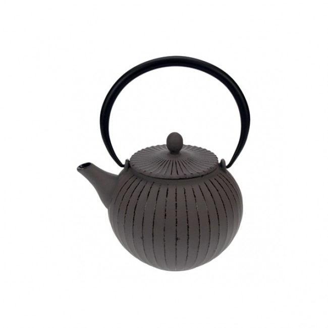 Théière en fonte gris brun 1,2 L - Lantern - Cosy & Trendy