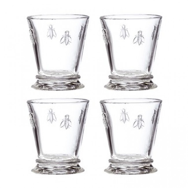 verre à eau - gobelet 26cl - Lot de 4 - Abeille - La Rochère