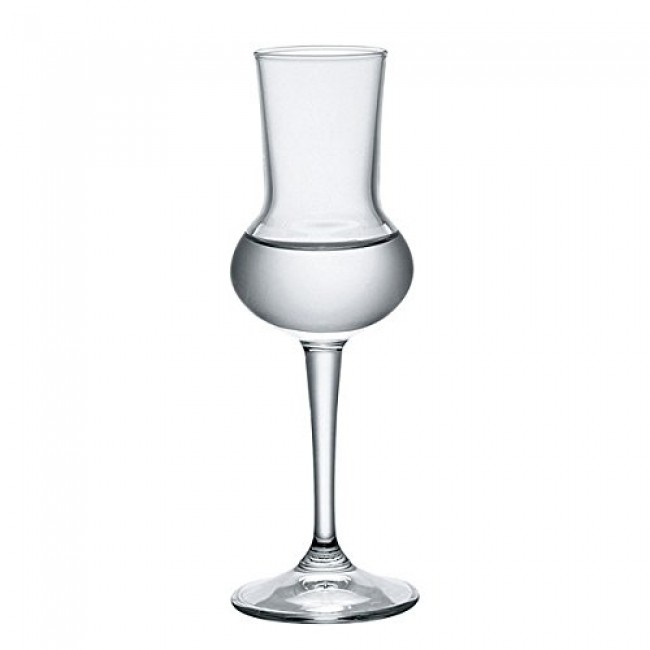 Verre à Grappa 8cl à pied - lot de 3 - Riserva - Bormiolli Rocco