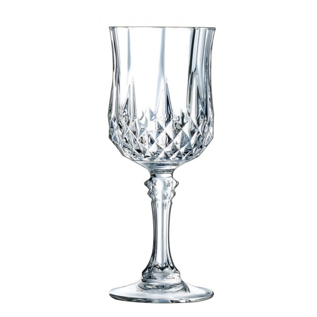 Verre à pied à vin 17cl - Longchamp - Eclat Cristal d'Arques