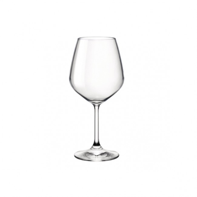 Verre à vin rouge 52.5cl transparent - Lot de 2 - Restaurant - Bormioli Rocco